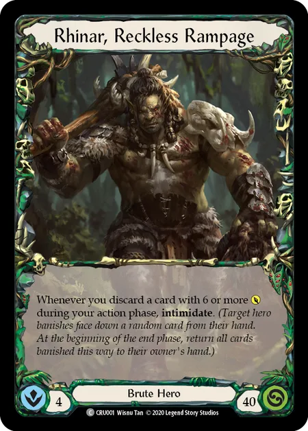 Rhinar, Reckless Rampage