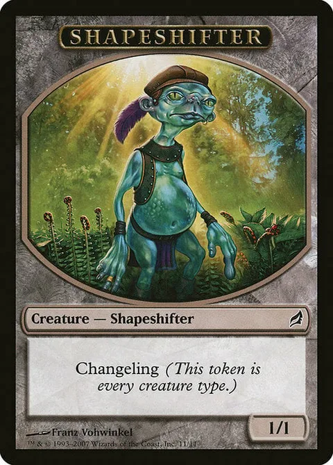 Shapeshifter Token (Colorless 1/1)