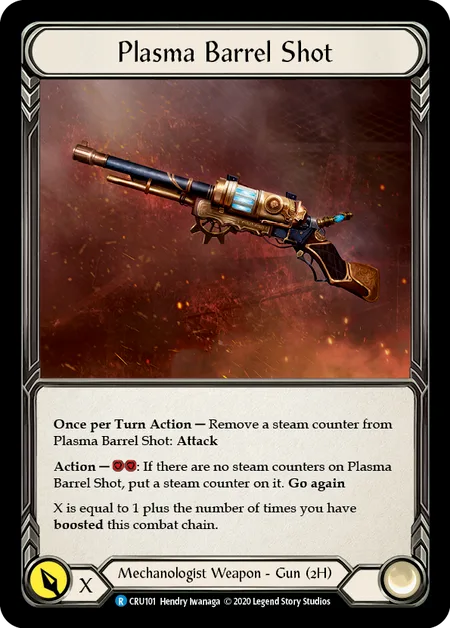 Plasma Barrel Shot