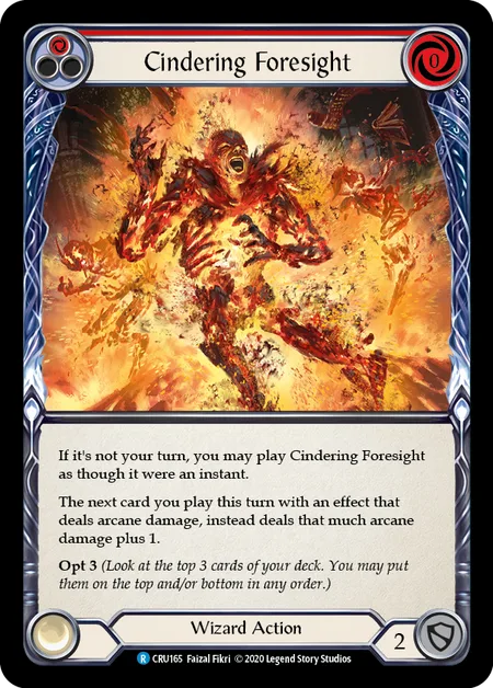 Cindering Foresight (Red)