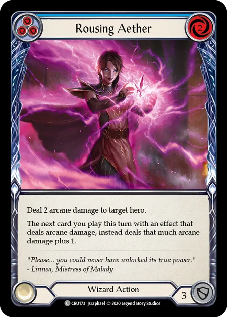 Rousing Aether (Blue)