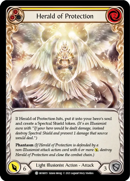Herald of Protection (Yellow)
