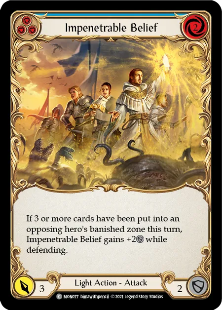 Impenetrable Belief (Blue)