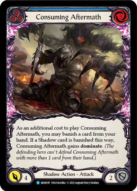 Consuming Aftermath (Blue)