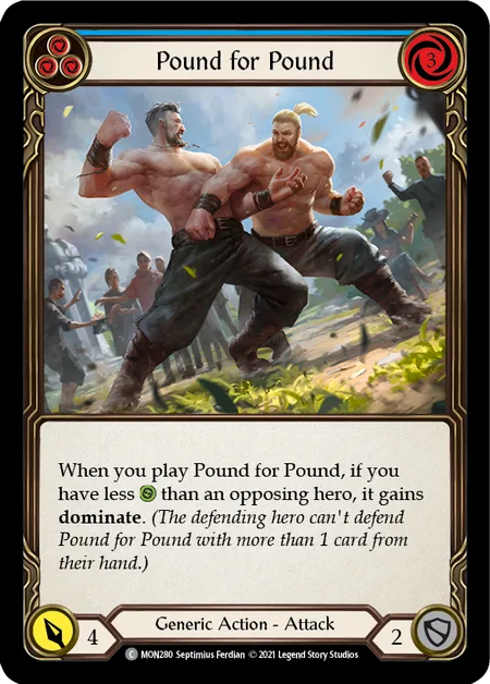 Pound for Pound (Blue)