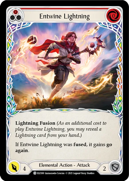 Entwine Lightning (Red)