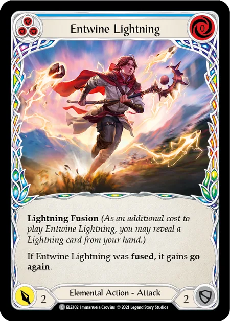 Entwine Lightning (Blue)
