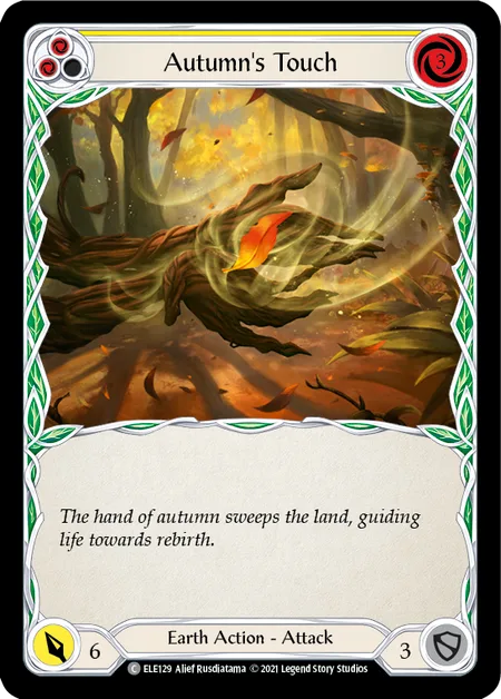 Autumn's Touch (Yellow)