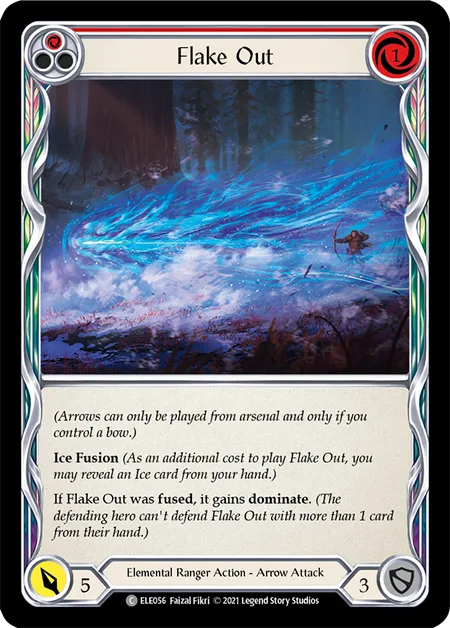 Flake Out (Red)