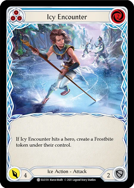 Icy Encounter (Blue)