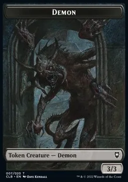 Demon Token (Black 3/3)