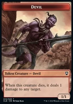 Devil Token (Red 1/1)