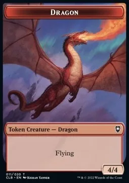 Dragon Token (Red 4/4)