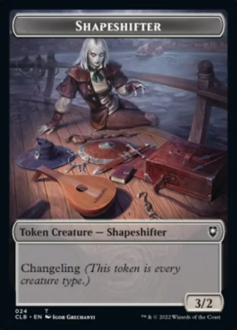 Shapeshifter Token (C 3/2) // Shapeshifter Token (U 2/2)