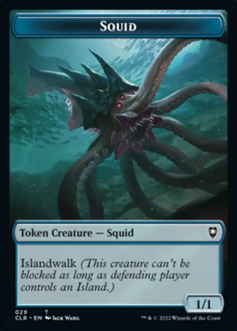 Squid Token (U 1/1) // Copy Token