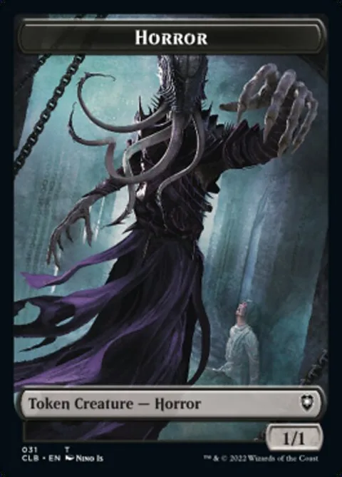 Horror Token (B 1/1) // Eldrazi Horror Token (C 3/2)