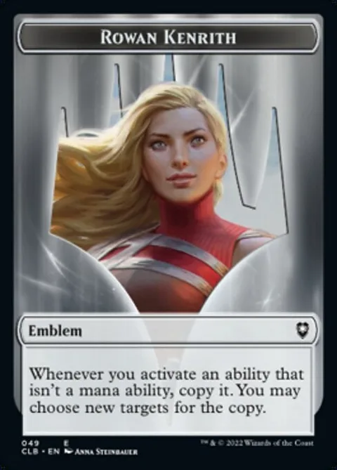 Rowan Kenrith Emblem // Copy Token
