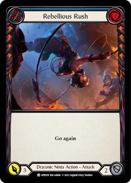 Rebellious Rush (Blue)
