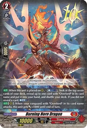 Burning Horn Dragon [D Format]