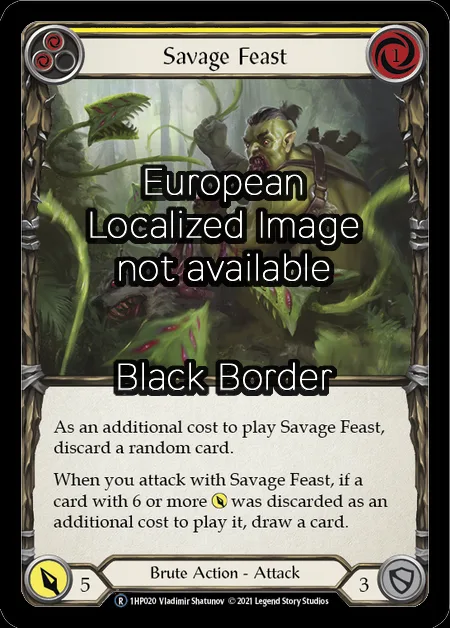 Savage Feast (Yellow)