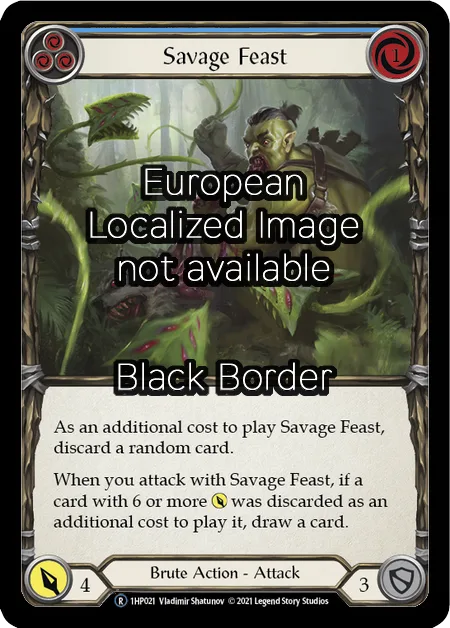 Savage Feast (Blue)