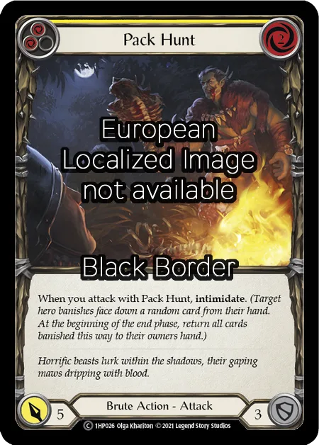 Pack Hunt (Yellow)