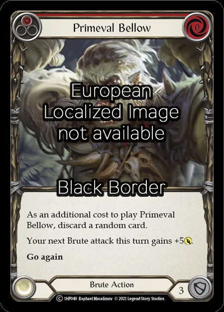 Primeval Bellow (Red)
