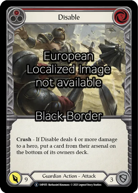 Disable (Red)