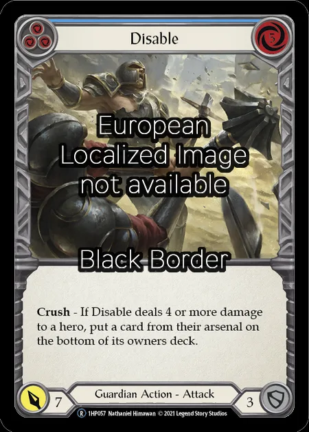 Disable (Blue)