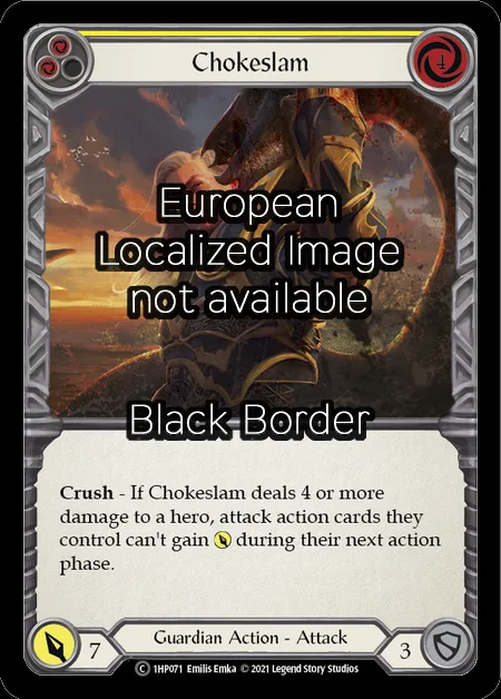 Chokeslam (Yellow)