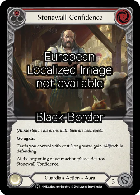 Stonewall Confidence (Red)