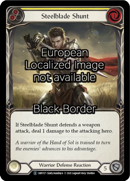 Steelblade Shunt (Yellow)