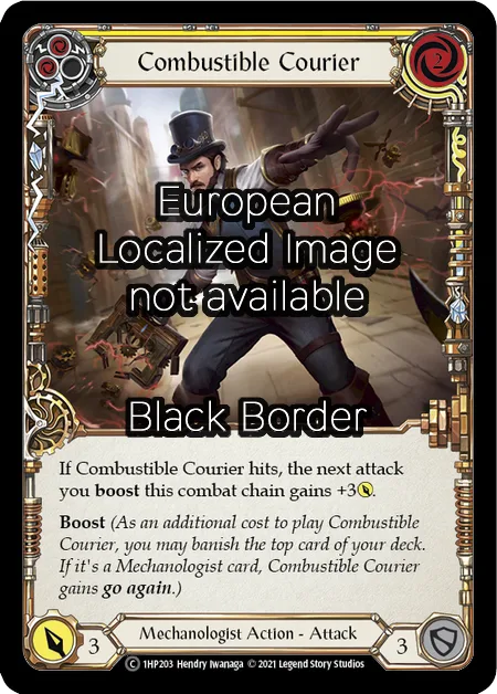 Combustible Courier (Yellow)