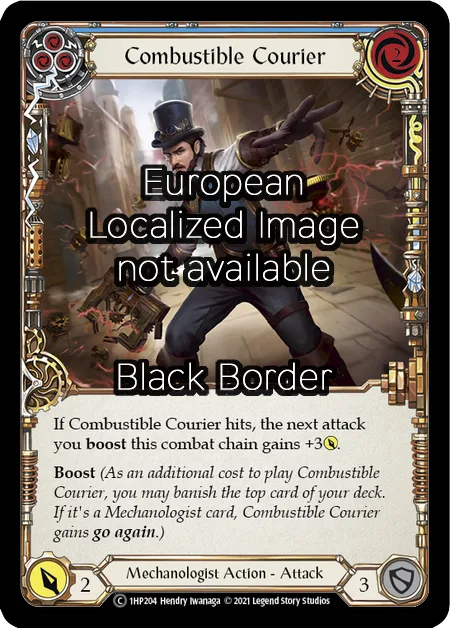 Combustible Courier (Blue)