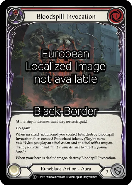 Bloodspill Invocation (Red)