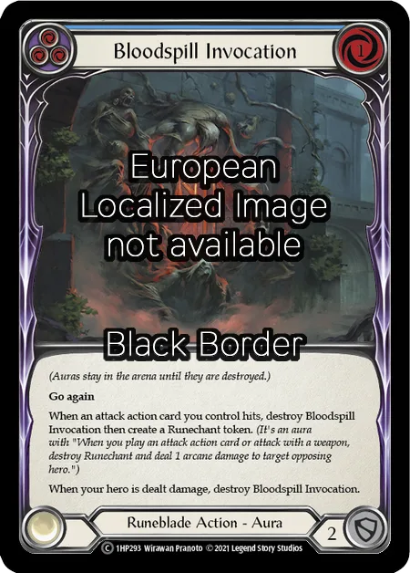Bloodspill Invocation (Blue)