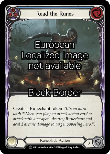 Read the Runes (Blue)