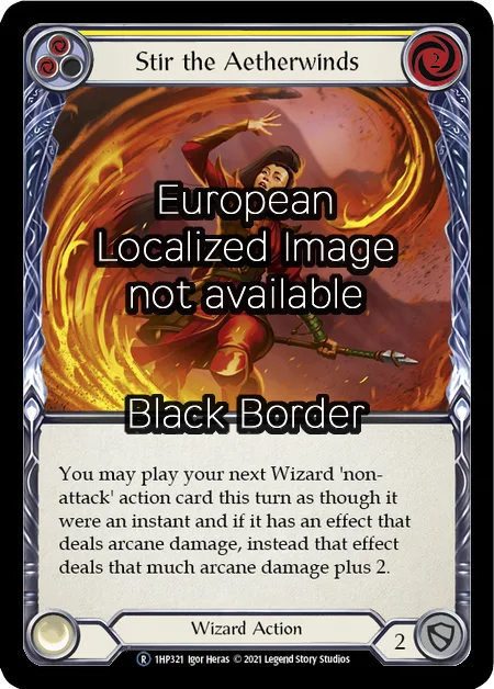 Stir the Aetherwinds (Yellow)