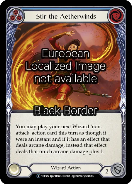 Stir the Aetherwinds (Blue)