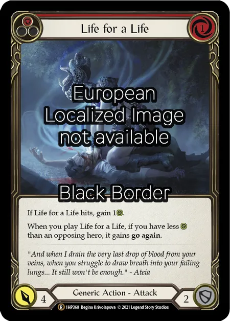 Life for a Life (Red)