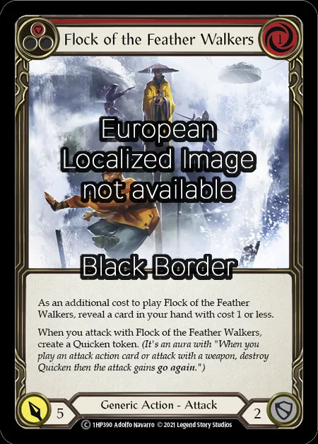 Flock of the Feather Walkers (Red)