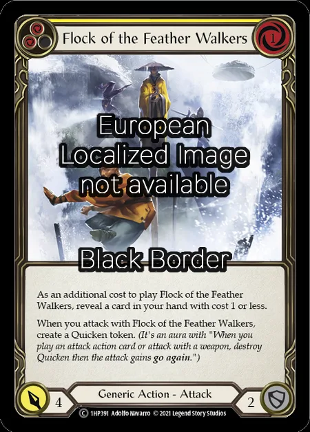 Flock of the Feather Walkers (Yellow)