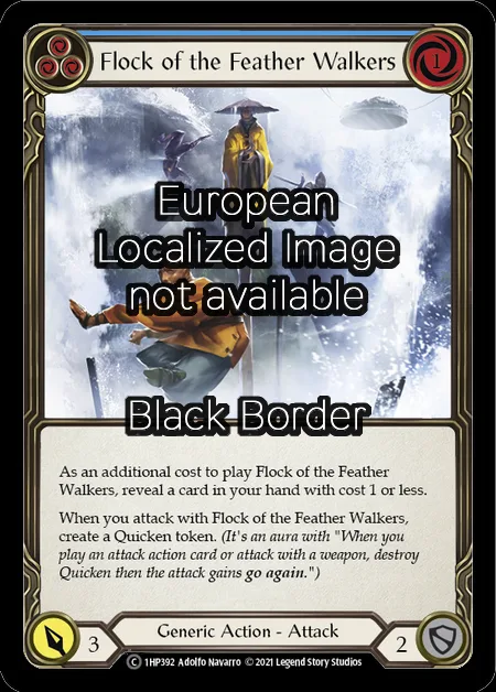 Flock of the Feather Walkers (Blue)
