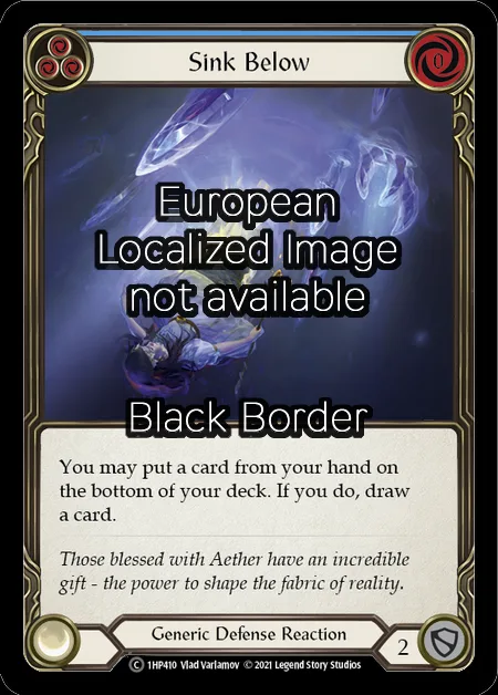 Sink Below (Blue)