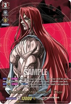 Berserker of Thunder, Thor [D Format]