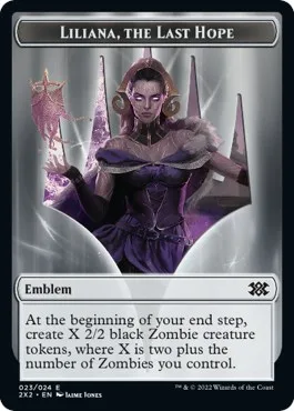 Spirit Token (C 1/1) // Liliana, the Last Hope Emblem