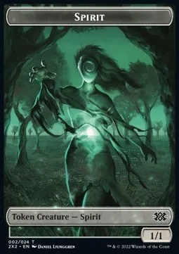 Spirit Token (C 1/1) // Drake Token (U 2/2)