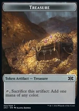 Treasure Token// Spider Token (G 1/2)