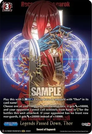 Legends Passed Down, Thor [D Format]