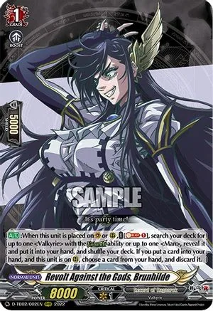 Revolt Against the Gods, Brunhilde [D Format]